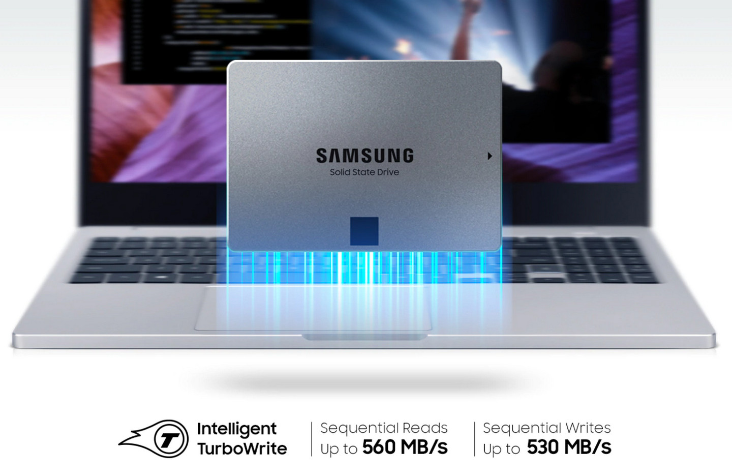 SSD Накопитель 2.5 Samsung 870 QVO 8TB SATA QLC MZ-77Q8T0BW ᐈ